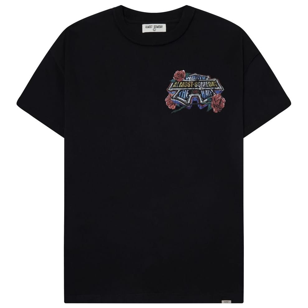Almost Someday Chopper Tee (Black) AS-S26-083