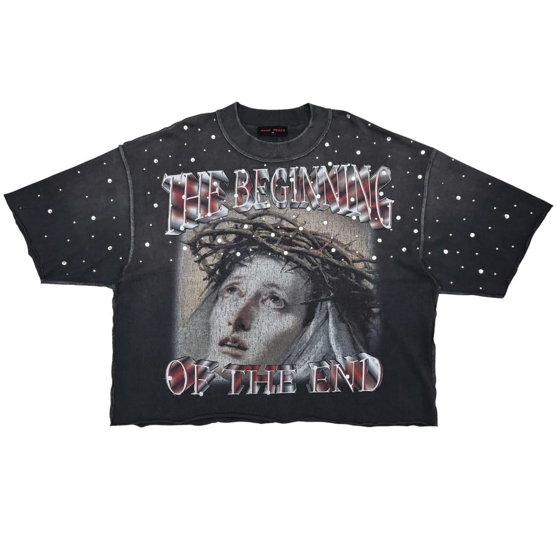 Rare Peace The Beginning Of The End Tee (Dark Grey) RT5060