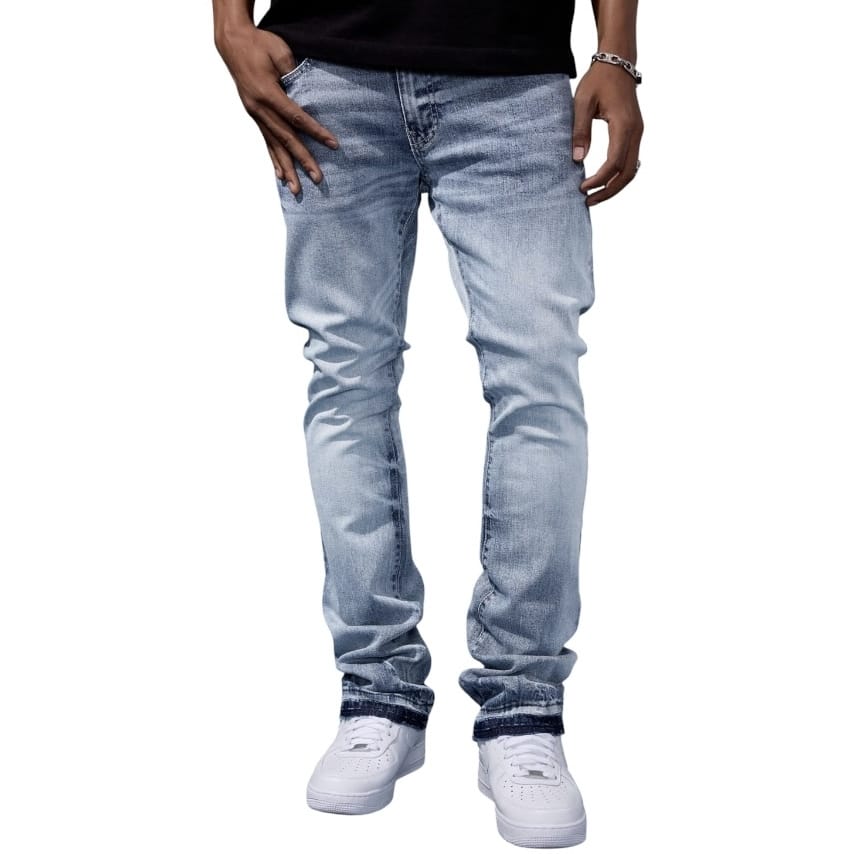 Jordan Craig Martin Stacked Red Hook Denim Jean (Ice Blue) JTF2383