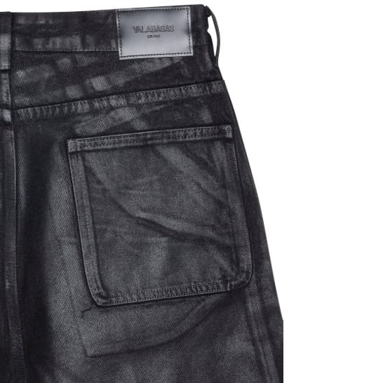 Valabasas Mr. Shorts Jorts (Black Wash Waxed) VLBS-VSH2-1004