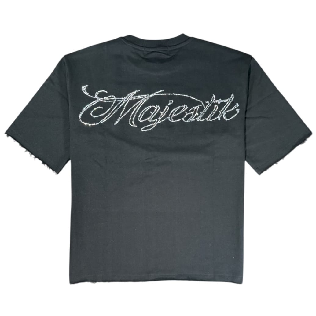 Majestik Street Raceing Rhinestone Tee (Black)