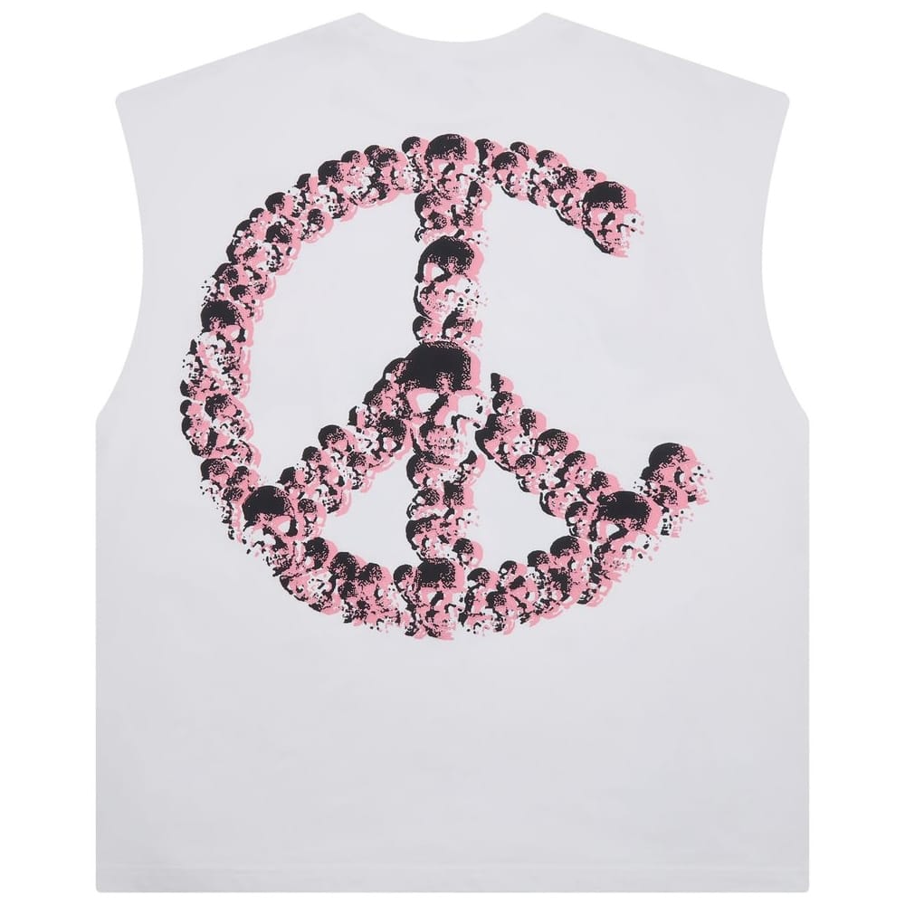 Campus Goods Reaper Cutoff Tee (White) CG-SUM26-029