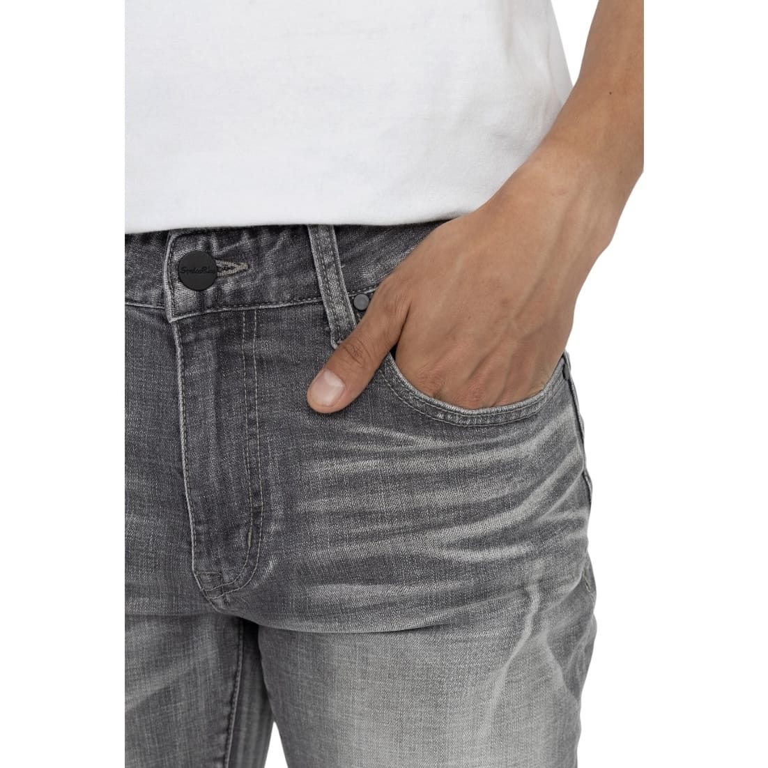 Smoke Rise Essential Dry Effect Washed Jean (Norwood Grey)