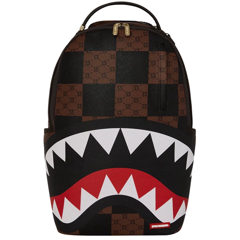 Sprayground That Big Check Shark Backpack