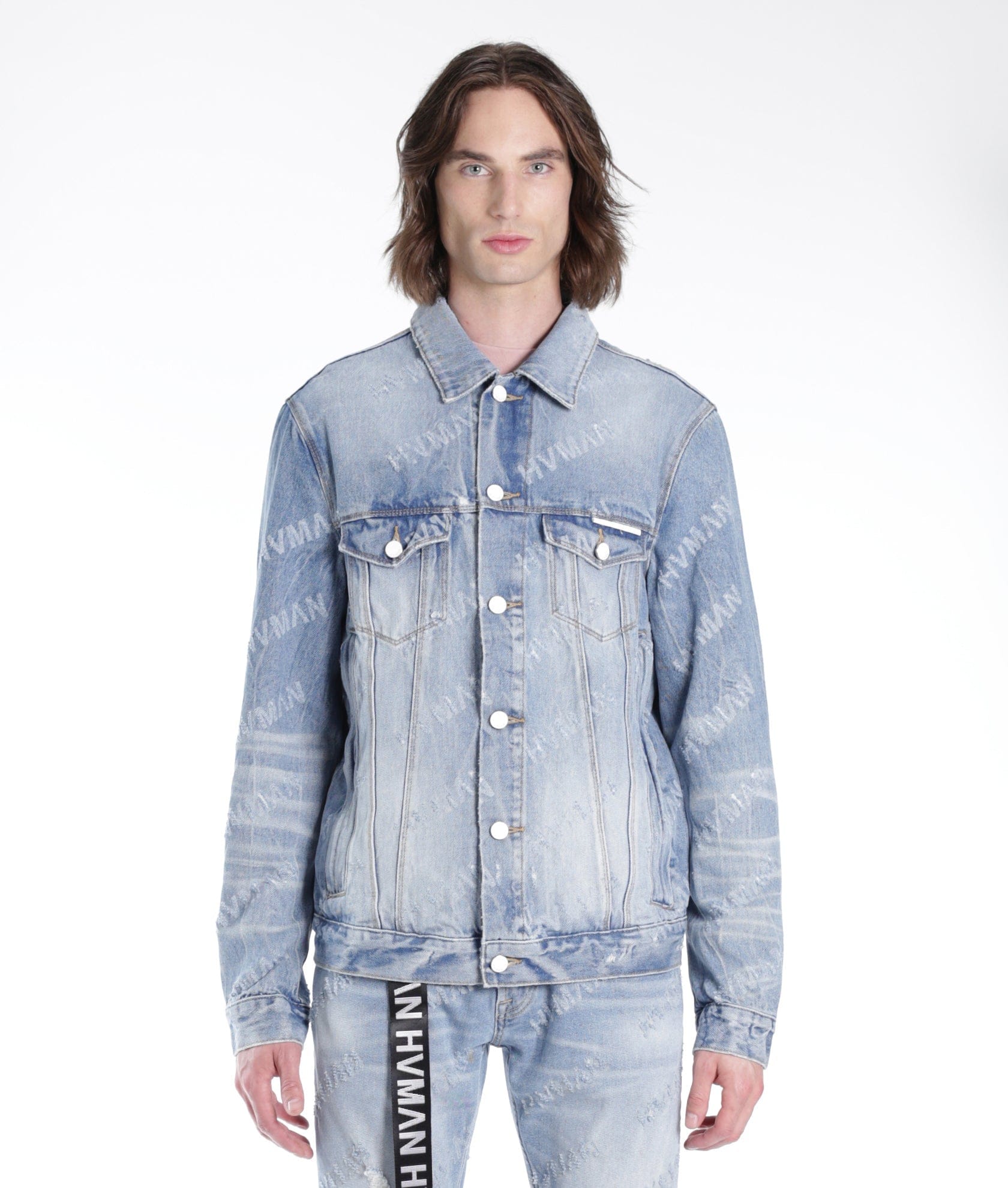 MK1 DENIM JACKET IN ACID REPEAT