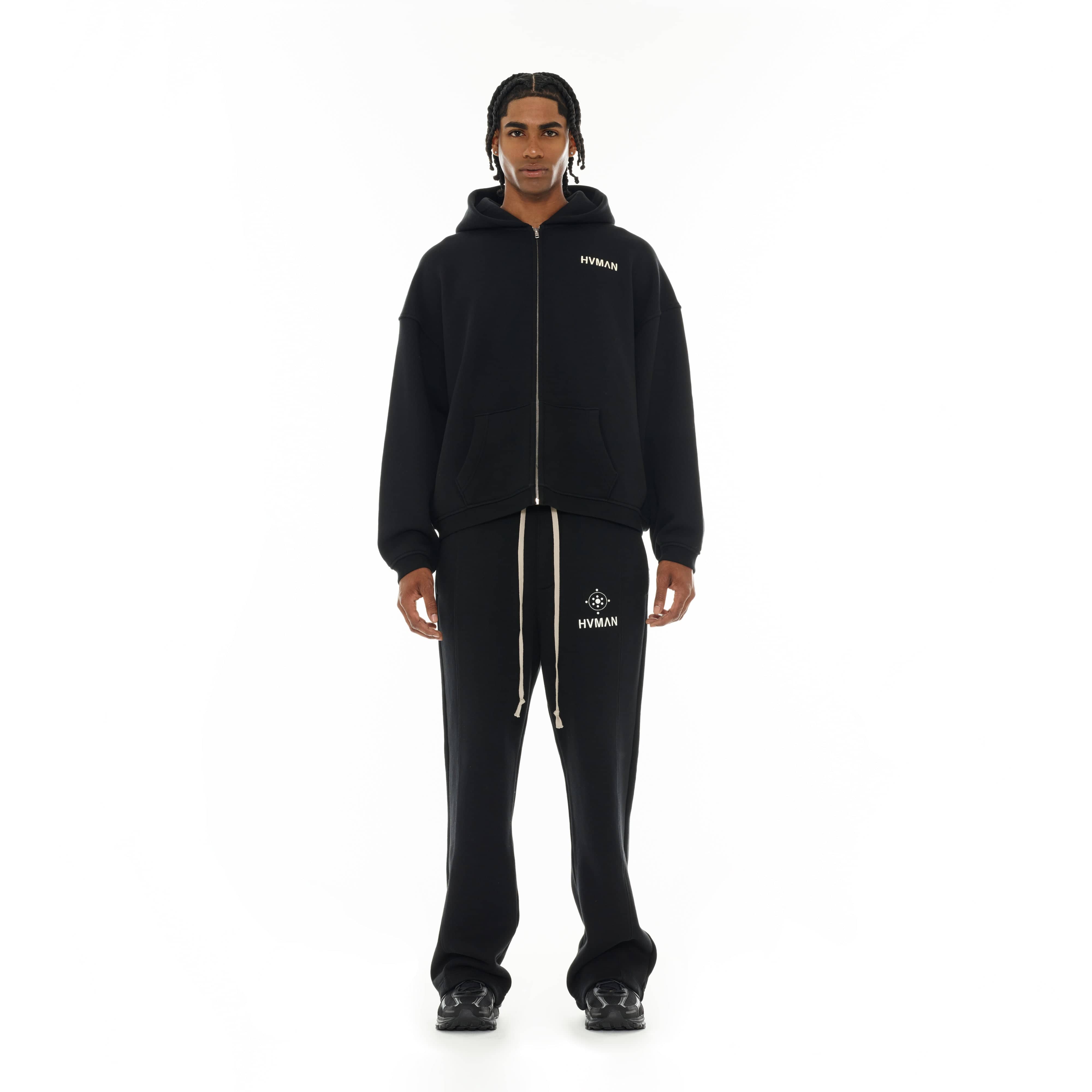 Hvman's Oversized Sweatpants in Black