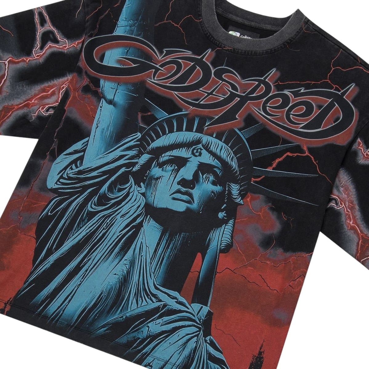 Godspeed Voltage Tee (Red)