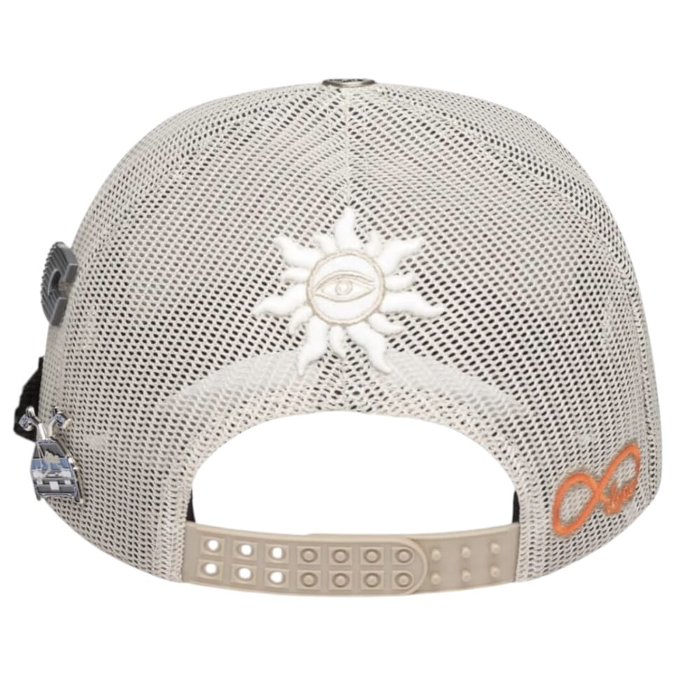 Godspeed GS Forever Trucker Hat (Cream/Red)