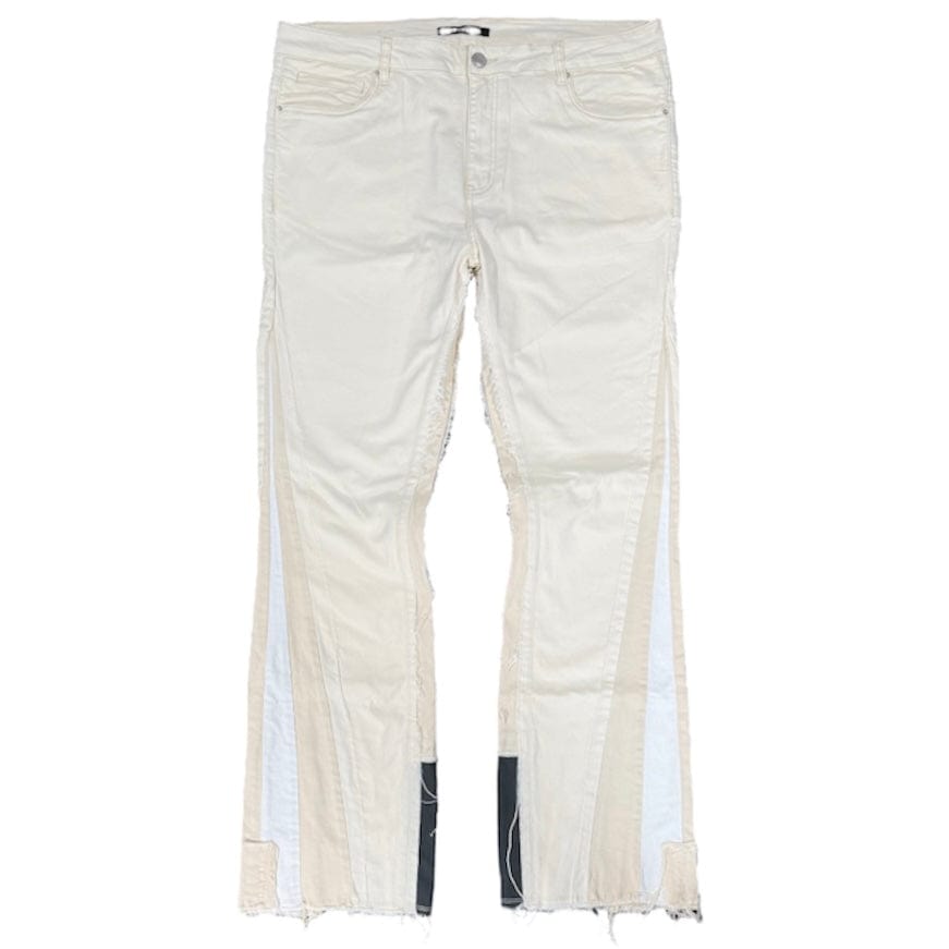 Embellish Stripe Jean (Cream) EMBSP123-5