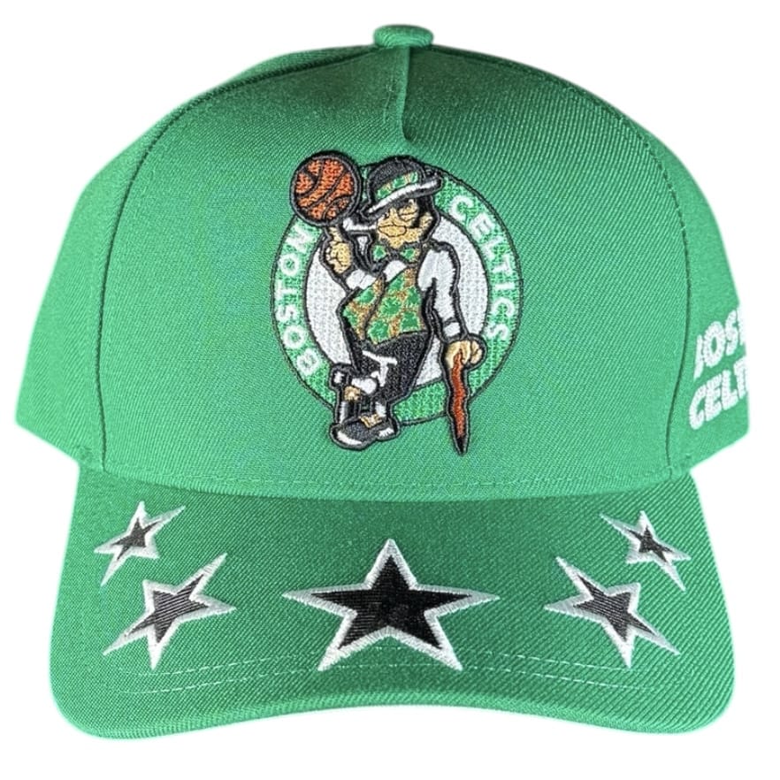 Mitchell & Ness NBA Boston Celtics Shining Stars Snapback (Green)
