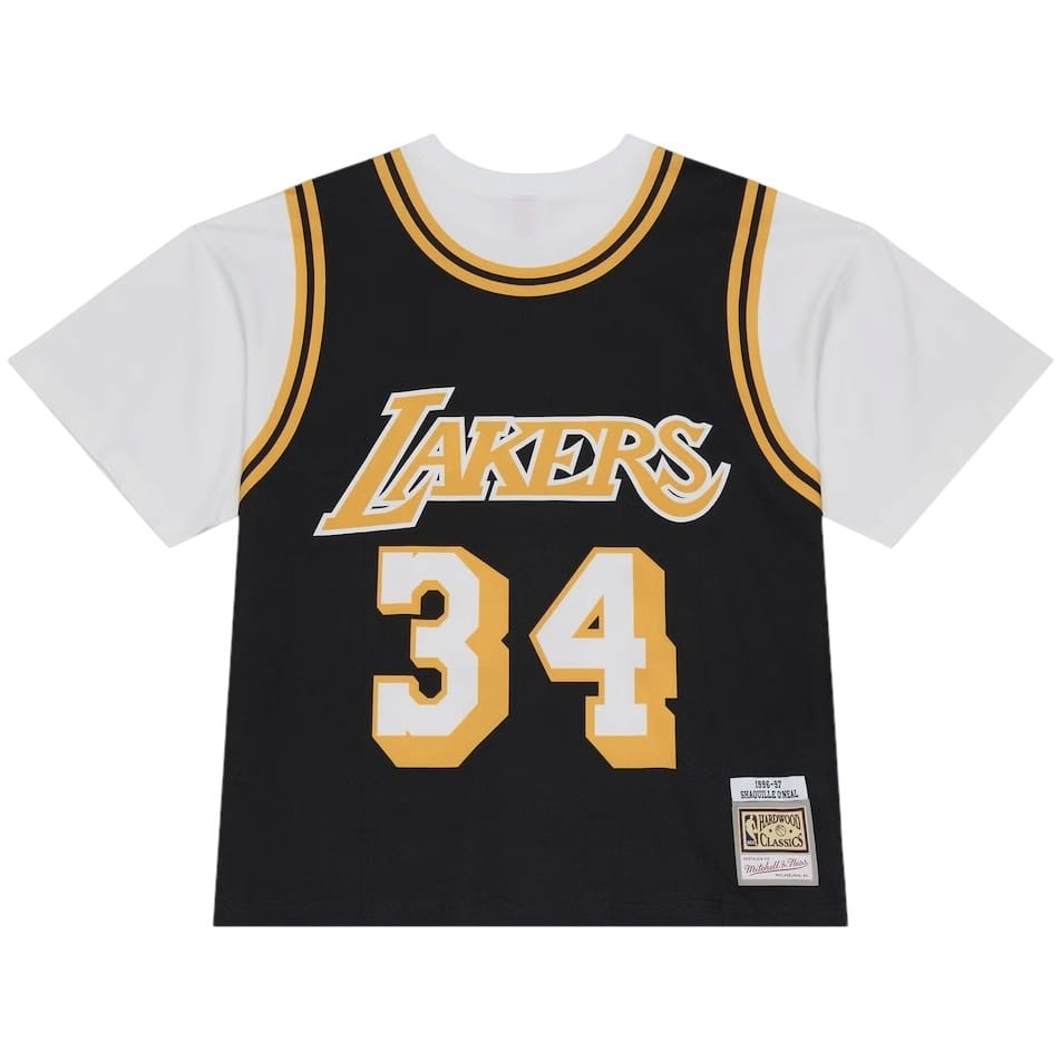 Mitchell & Ness Los Angeles Lakers 1996-97 Best In Class Jersey Tee (Black)