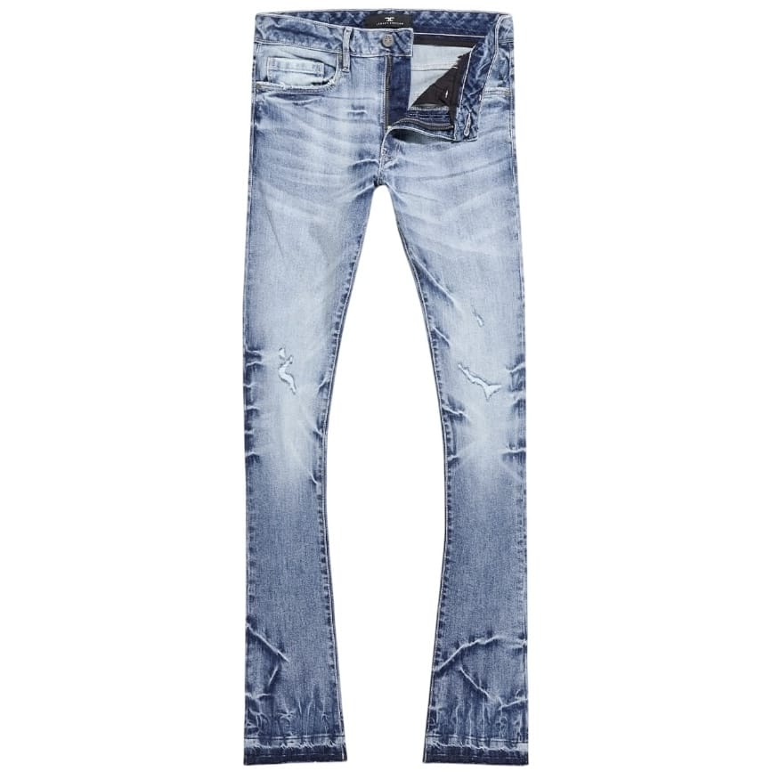 Jordan Craig Martin Skinny Stacked Cayuga Denim (River Blue) JTF2402
