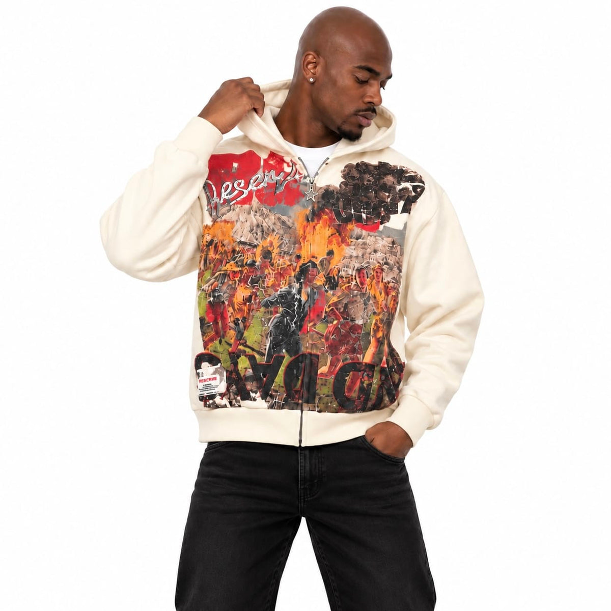 Reserve Catastrophic Hoodie (Cream)