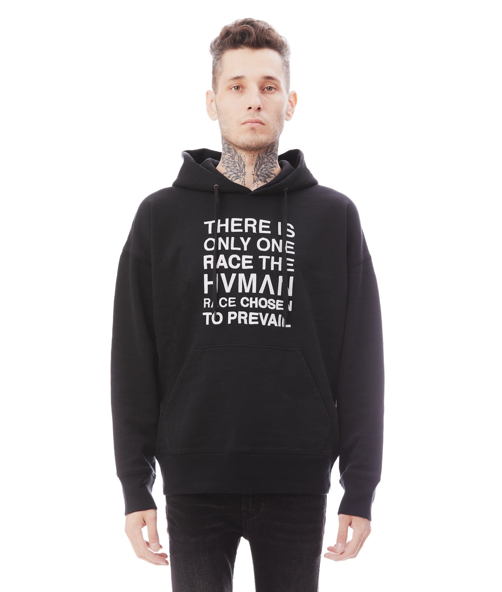 PULLOVER SWEATSHIRT IN BLACK