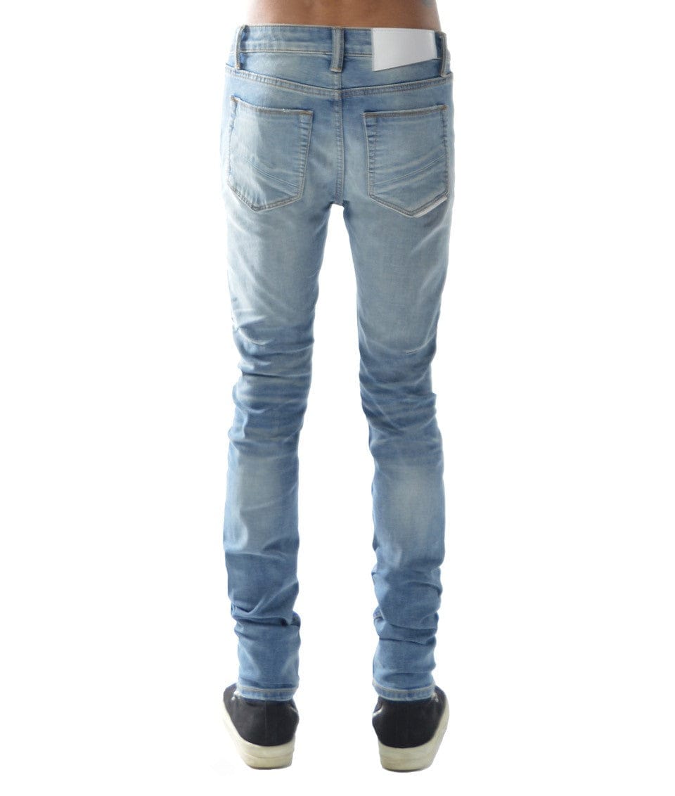 Strat Super Skinny Jeans in Light Sand Blue