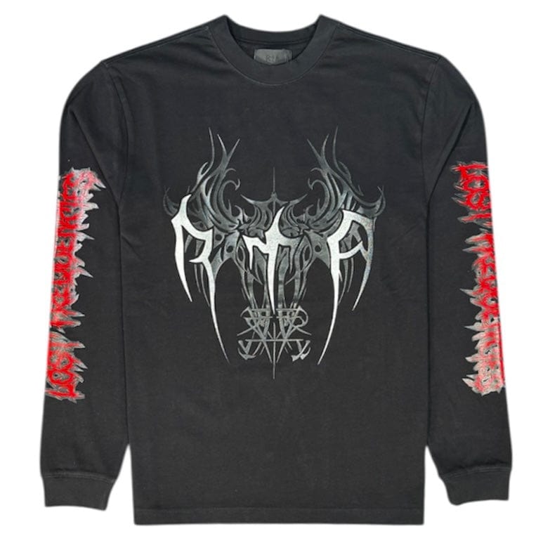 Rta Lawrence Long Sleeve Tee (Black Cyber Sigilism) MLFQK911-T1193BKSIR