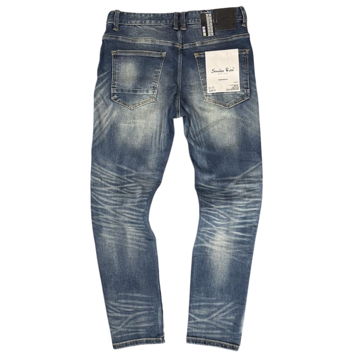 Smoke Rise Essential Dry Effect Washed Jean (Prestige Blue)