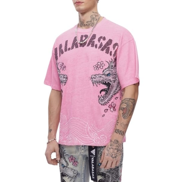 Valabasas Ikari Tee (Pink) VLBS-VT1-1092