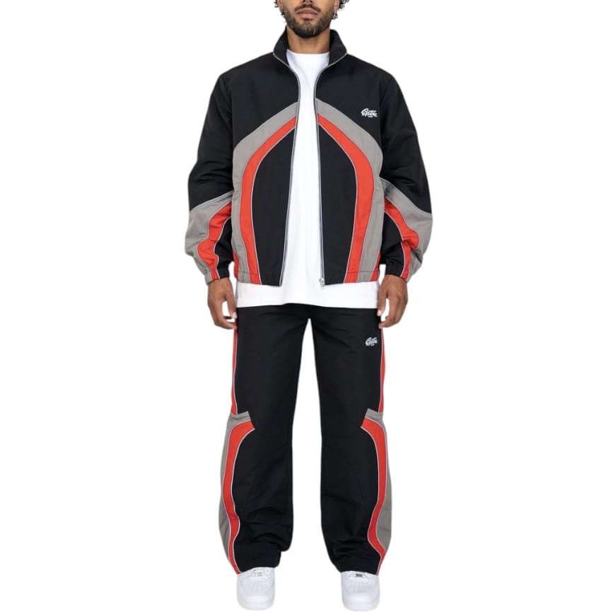 Eptm Nomad Jacket & Pants Set (Black/Red)