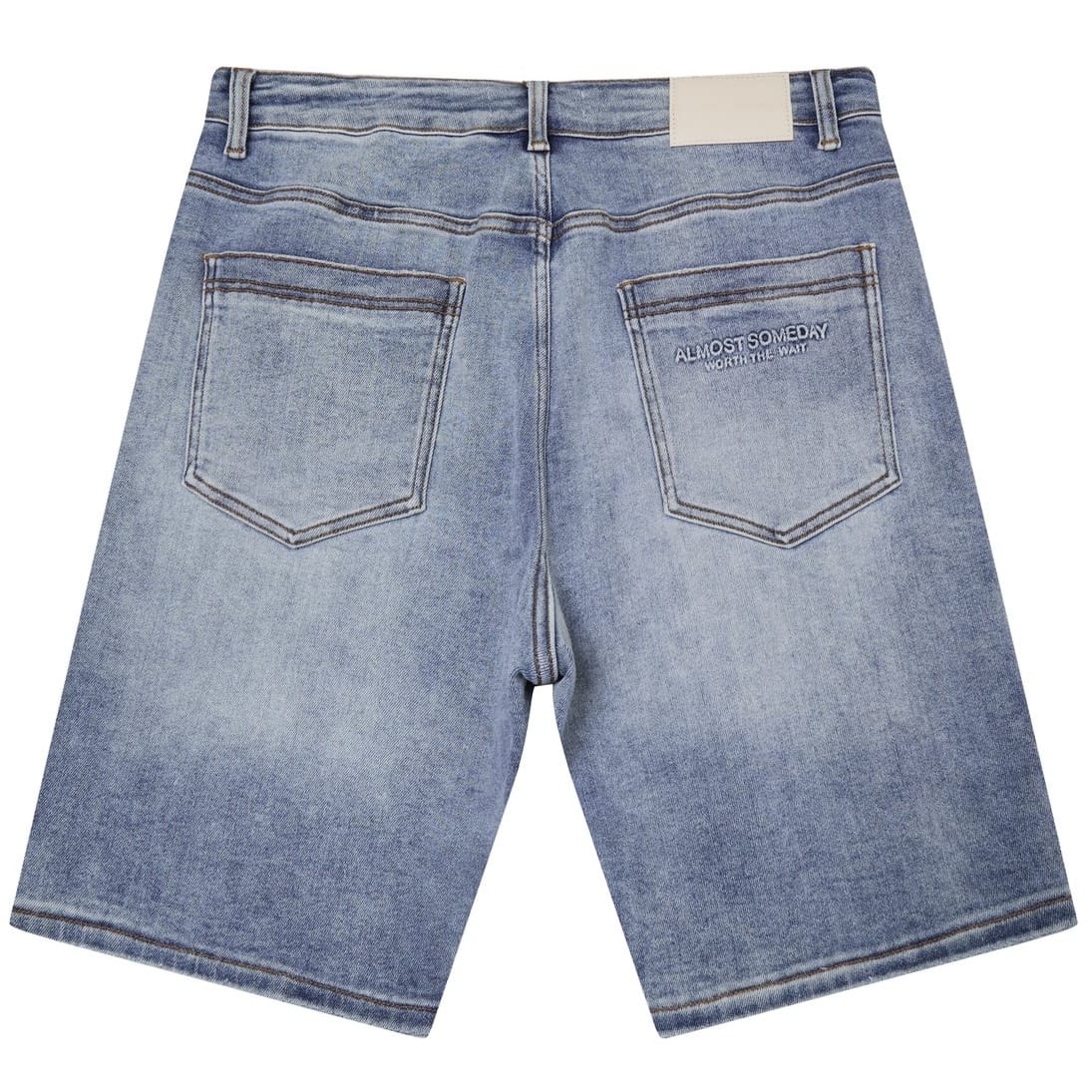 Almost Someday Pegasus Denim Short (Blue) AS-S26-111