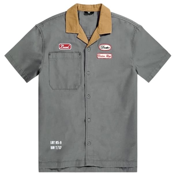 Jordan Craig The Re-Up Mechanic Shirt (Charcoal) 2059