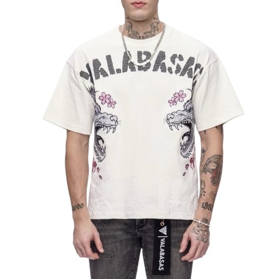 Valabasas Ikari Tee (Off White) VLBS-VT1-1092