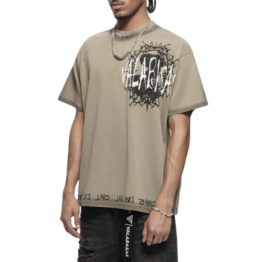 Valabasas Escape Tee (Grey) VLBS-VT1-1088