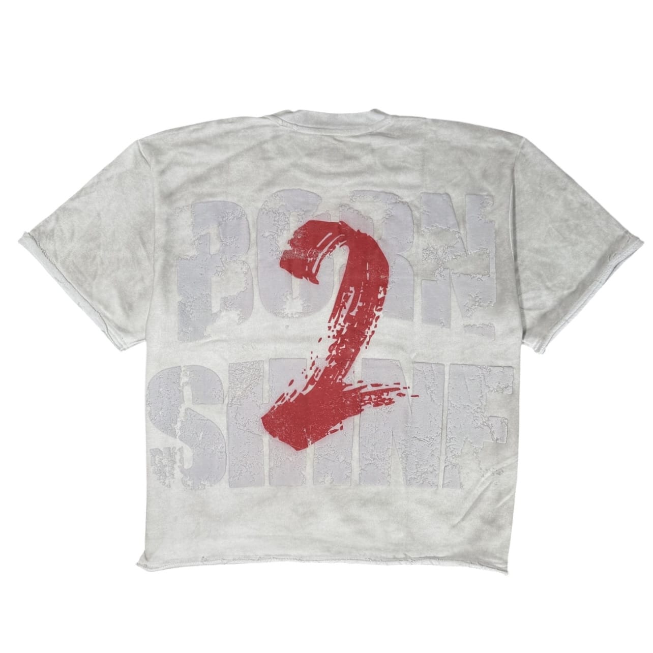 R3bel Denim Primetime Digital Terry Tee (White) 3163-116