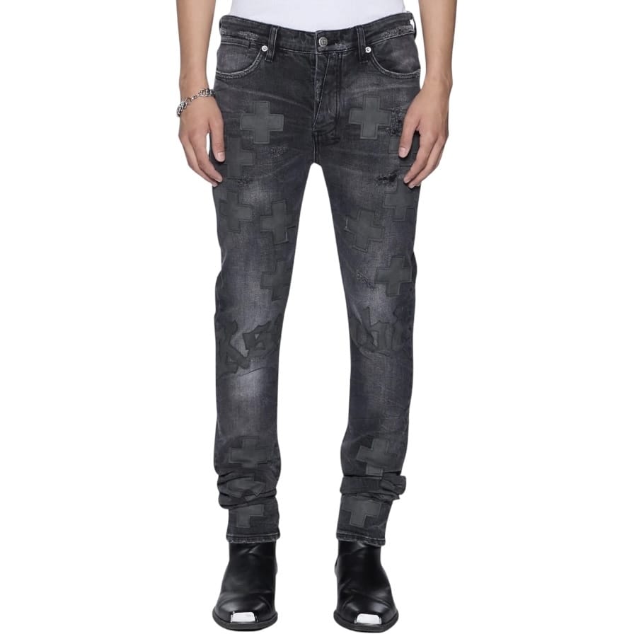 Ksubi Van Winkle Blakk Metal Idols Denim Jean (Charcoal) MSP26DJ035