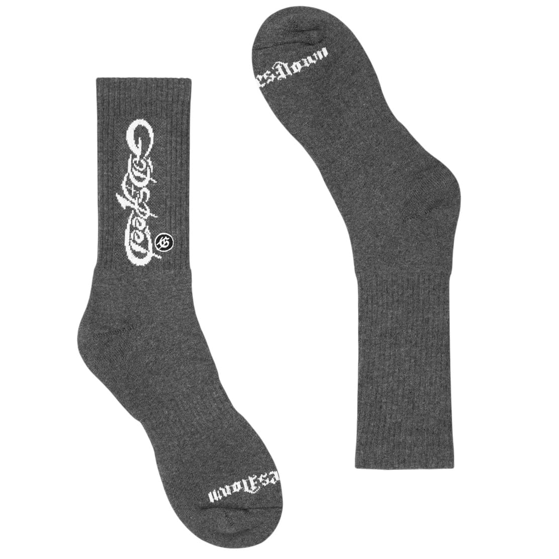 Godspeed New Age Logo Socks (Charcoal/White)