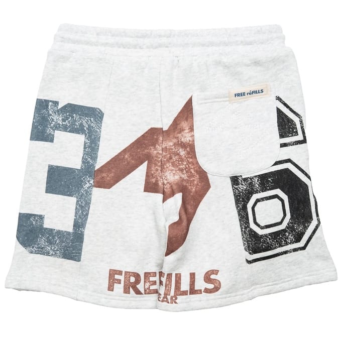 Free Refills Split Short (Heather Grey) FR-SUM26-004