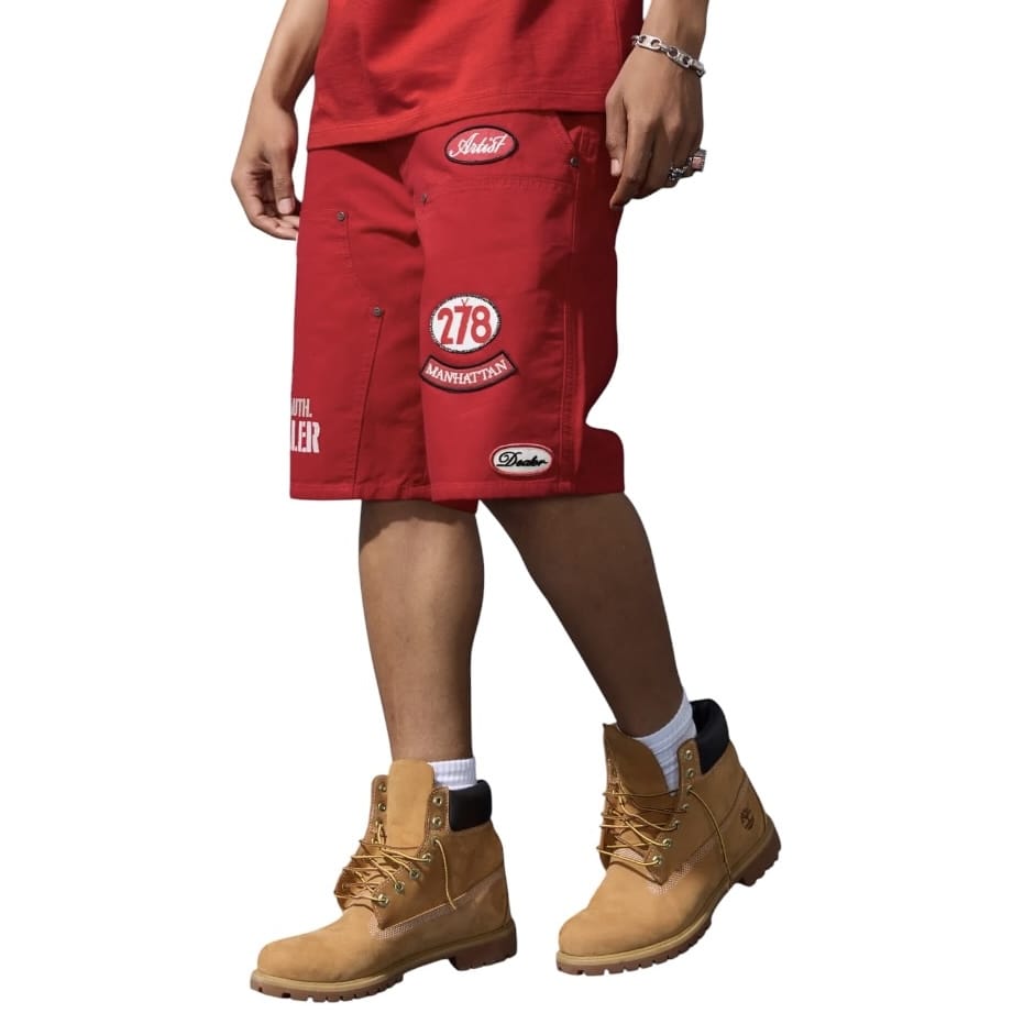 Jordan Craig The Retro Re-Up Shorts (Red) 2058S