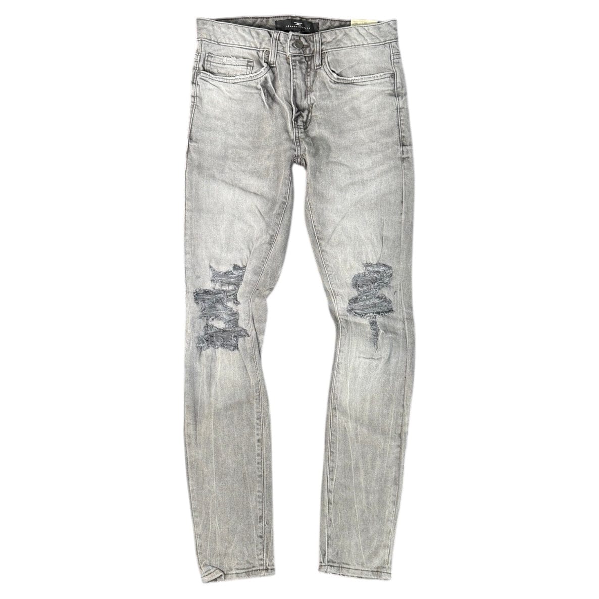 Jordan Craig Martin Fit Shreds on Knees Denim (Smoked Grey) JT2294