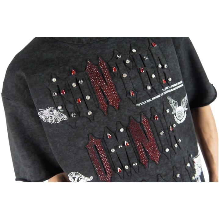 R3bel Denim Multiverse French Terry Set (Ash Black)