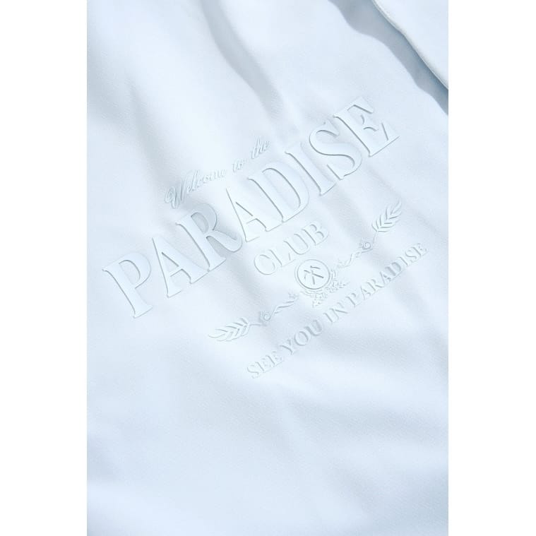 See You In Paradise Club Shirt and Short Set (Light Blue)