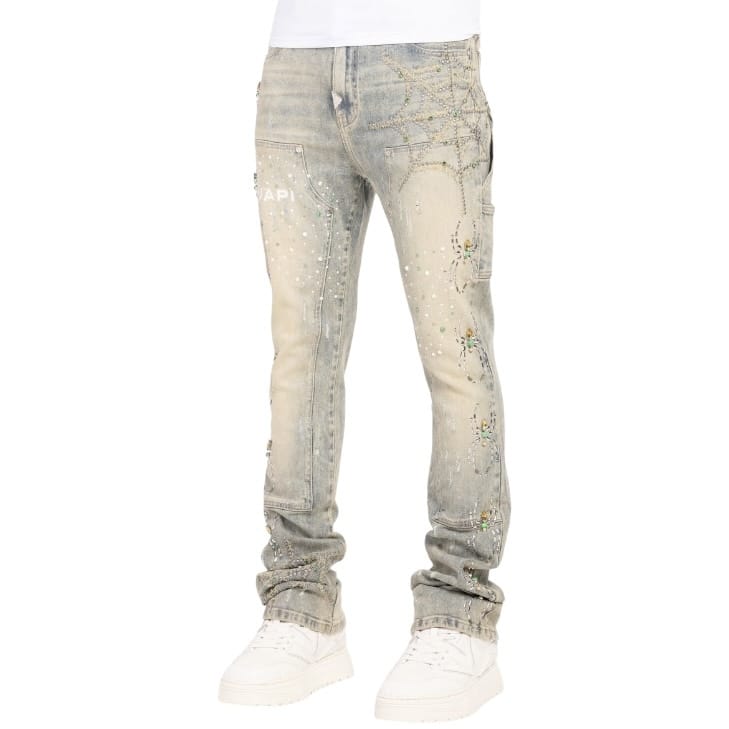 Guapi Spider Denim Jean (Emerald) 818ESD