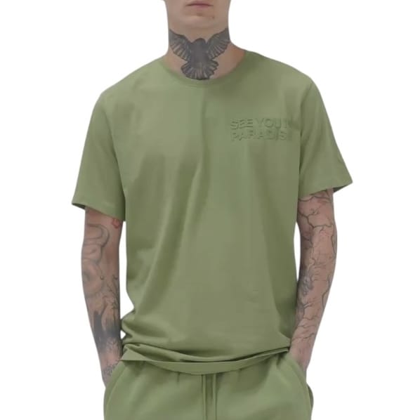 See You In Paradise Tonal Short Set (Desert Moss) 2078A/2078S