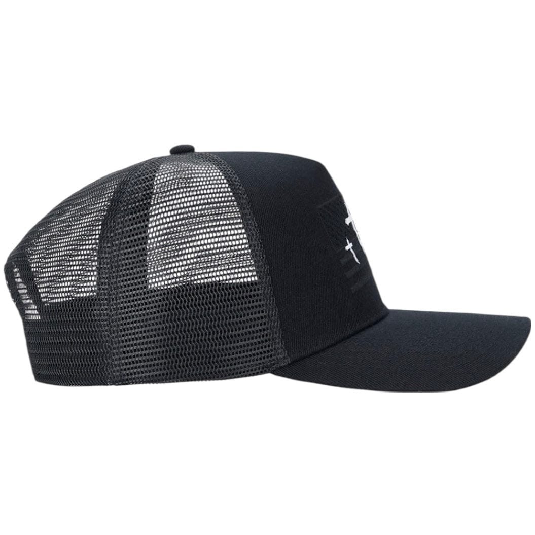 Rta Gideon Trucker Hat (Black Rta Flag) MEXOW422-A1954BKRAF