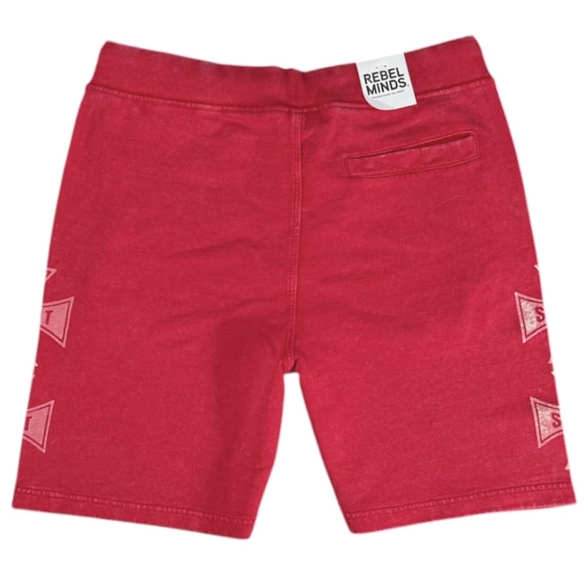 Rebel Minds Saint Cross French Terry Set (Red)