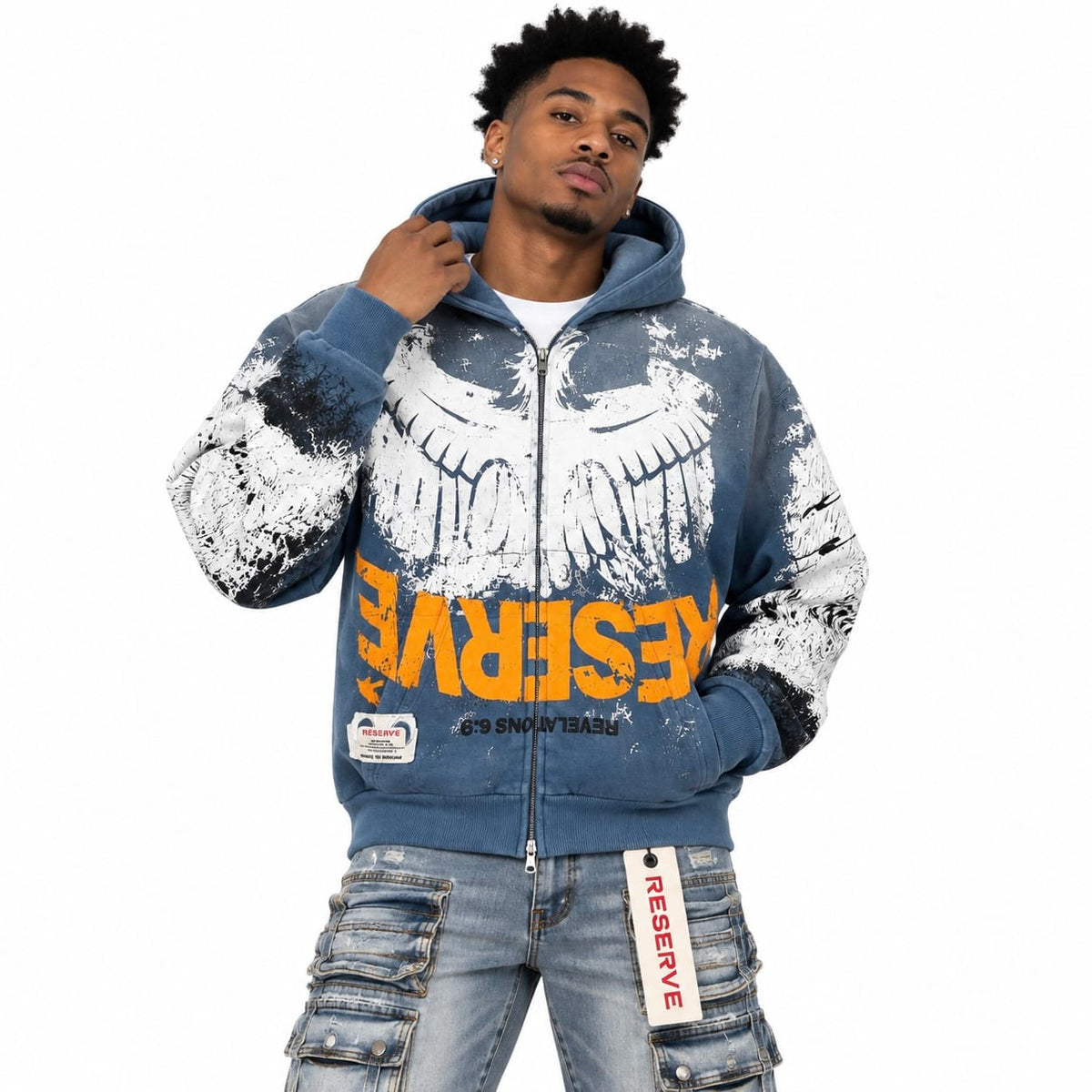 GFTD La Pail Horse Hoodie (Blue)