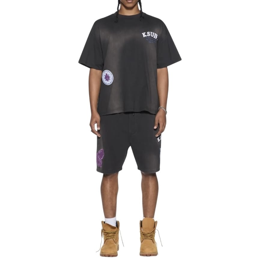 Ksubi Genesis Ekcess SS Tee (Charcoal Fade) MPF26TE016