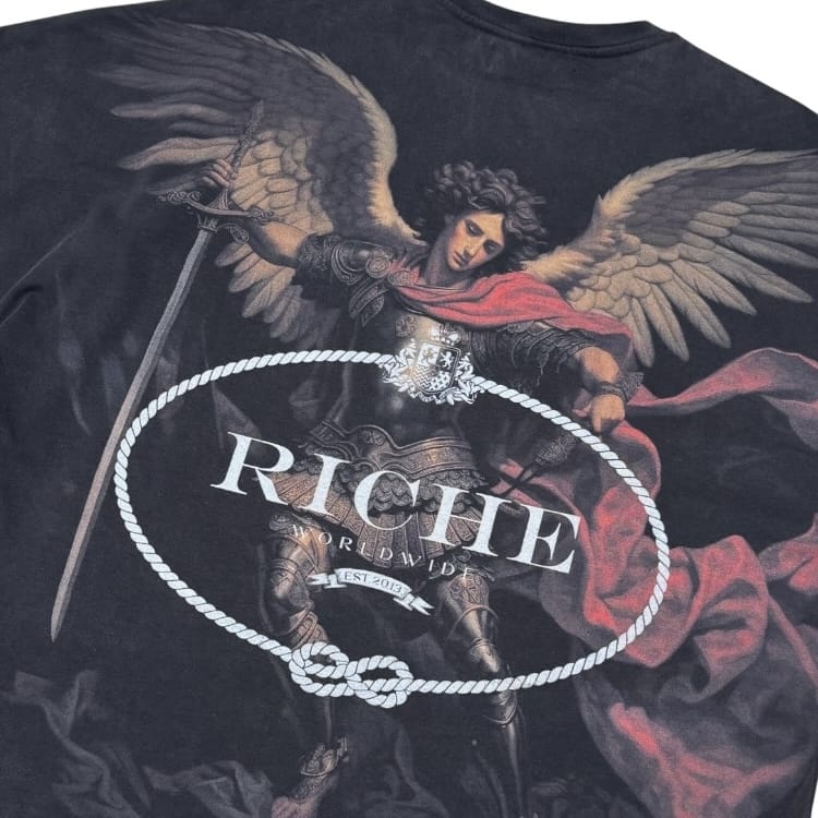 Vie Riche Archangel V Tee (Black) VR2039-BLK