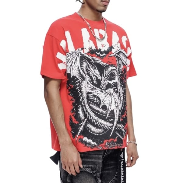Valabasas Nightforge Tee (Red) VLBS-VT1-1097