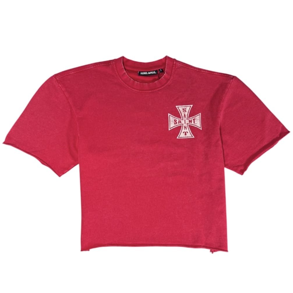 Rebel Minds Saint Cross French Terry Set (Red)