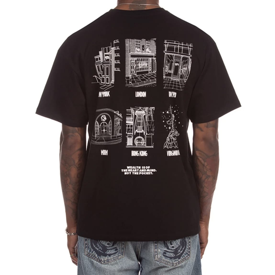 Billionaire Boys Club BB Stores SS Tee (Black) 861-3205