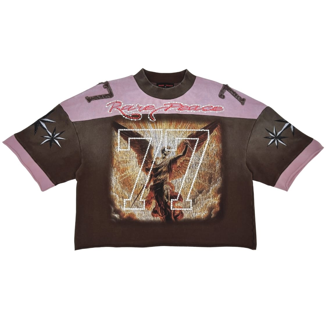 Rare Peace 77 Angel Tee (Pink/Brown) RT5067