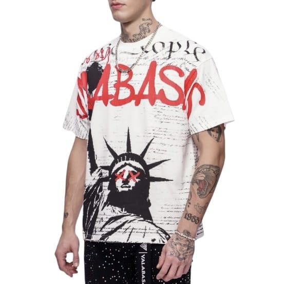 Valabasas Freedom Tee (White) VLBS-VT1-1104