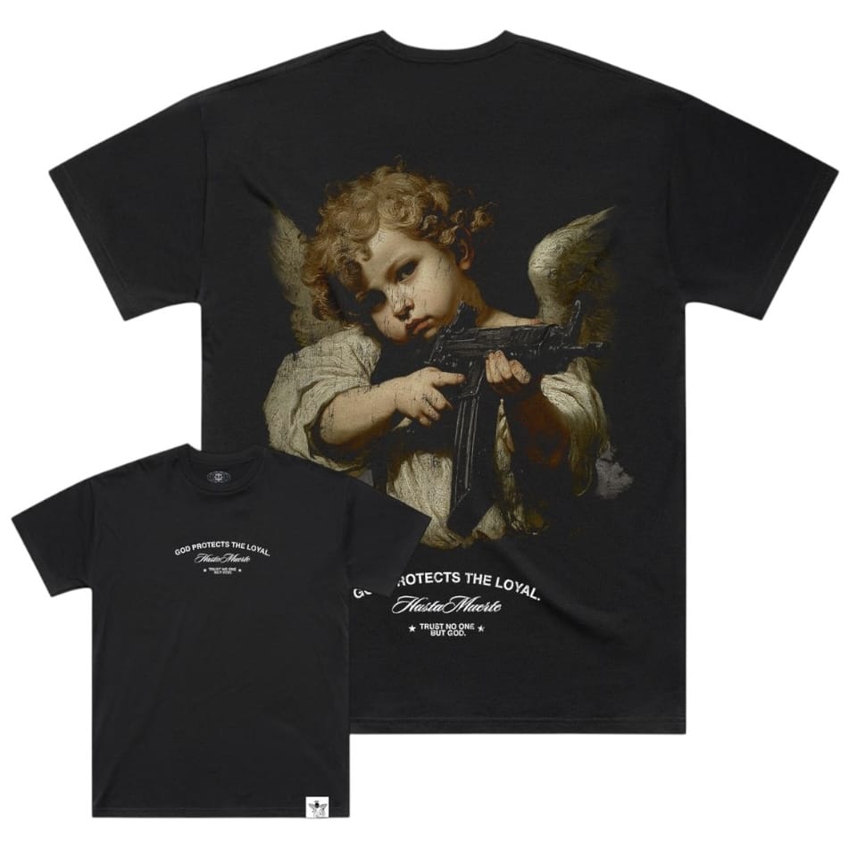 Hasta Muerte Angel Shooter Tee (Black)