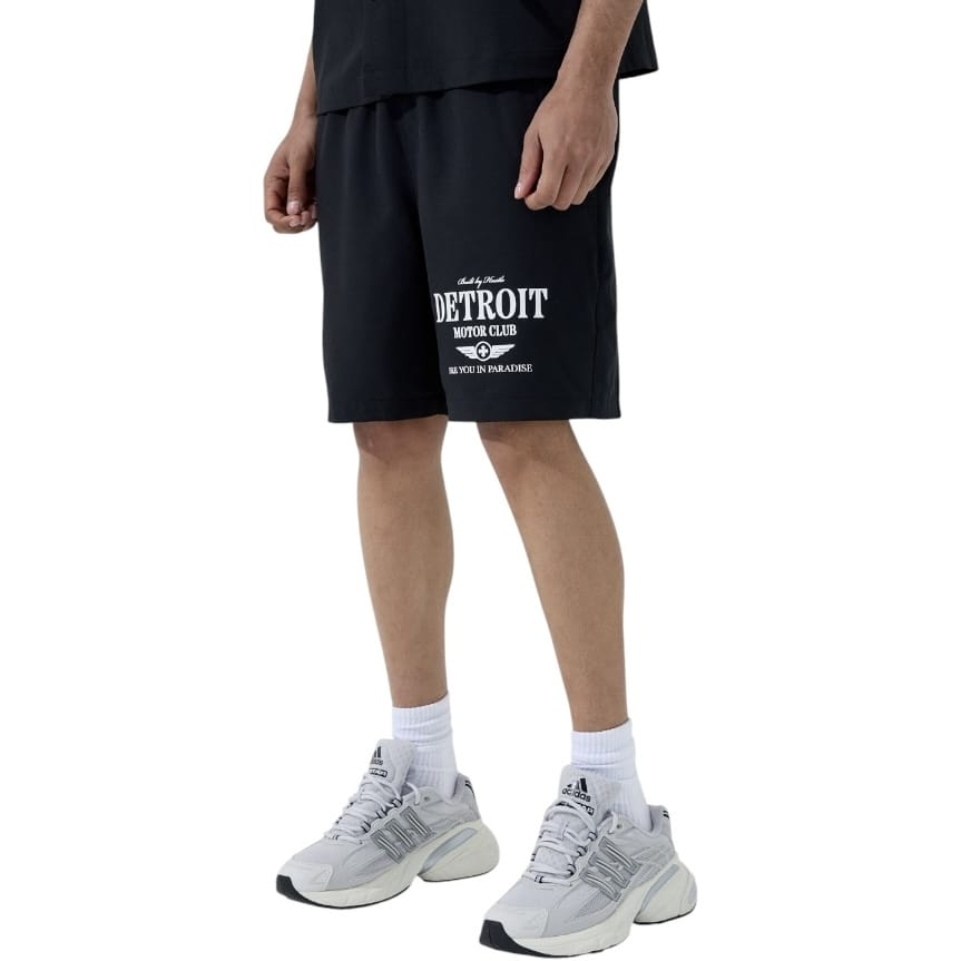 See You In Paradise Detroit Motor Club SS Shirt & Short Set (Black)