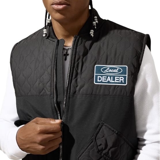 Jordan Craig Local Dealer Service Quilted Vest (Black) 91773V